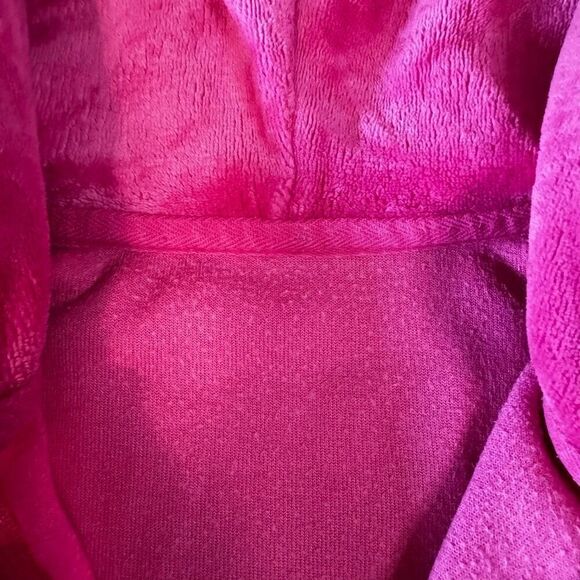 Juicy Couture Women's XS Magenta Pink Velour Jogger & Hoodie Track Suit Y2K - Picture 6 of 15